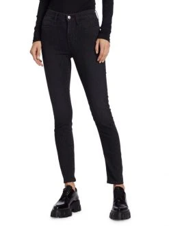Frame Le High Metallic Pinstripe Jeans -Frame Sales Store unnamed file 2798