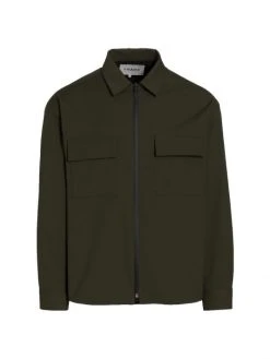 Frame Tailored Tech Overshirt For Men