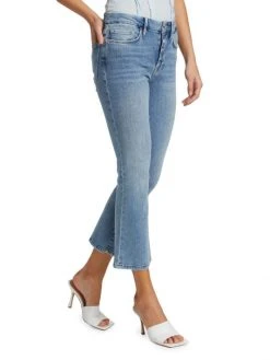 Frame Le Crop Mini Boot Mid-Rise Boot-Cut Jeans -Frame Sales Store unnamed file 2826