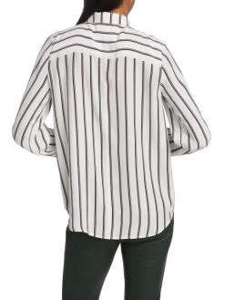 Frame Le Drop Yoke Popover Shirt -Frame Sales Store unnamed file 285