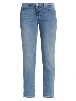 Frame Le Garcon Mid-Rise Boyfriend Jeans