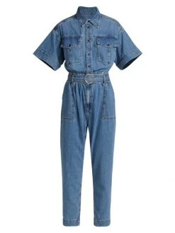 Frame Arie Denim Jumpsuit