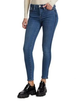 Frame Le High High-Rise Piped Stretch Skinny Jeans -Frame Sales Store unnamed file 2909