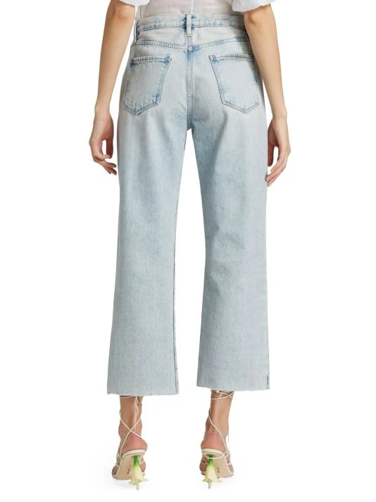 Frame Le Jane High-Rise Crop Wide-Leg Jeans 7 Frame Le Jane High-Rise Crop Wide-Leg Jeans - Image 5
