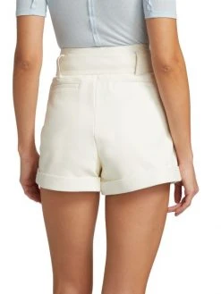 Frame Leather Paperbag Shorts -Frame Sales Store unnamed file 2952