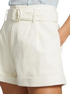 Frame Leather Paperbag Shorts -Frame Sales Store unnamed file 2953