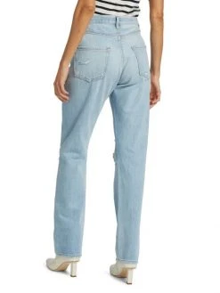 Frame Le Slouch High-Rise Ripped Jeans 13 Frame Le Slouch High-Rise Ripped Jeans -Frame Sales Store unnamed file 2965