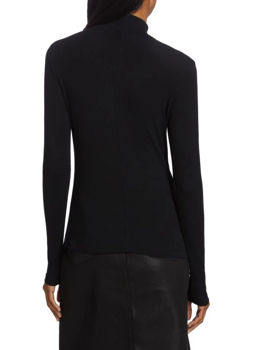 Frame Rib Turtleneck Sweater 7 Frame Rib Turtleneck Sweater - Image 5