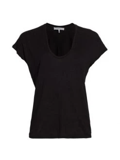 Frame Easy Scoopneck T-Shirt Cloud Blue -Frame Sales Store unnamed file 2995