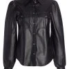 Frame Fem Leather Military Shirt -Frame Sales Store unnamed file 3012