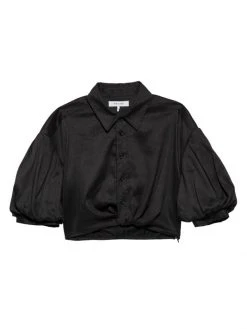 Frame Voluminous Twist-Front Top Noir 8 Frame Voluminous Twist-Front Top Noir -Frame Sales Store unnamed file 318