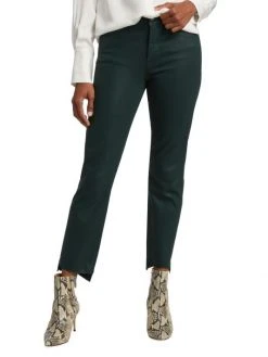 Frame Le High Straight Raw Stagger Coated Jeans -Frame Sales Store unnamed file 341