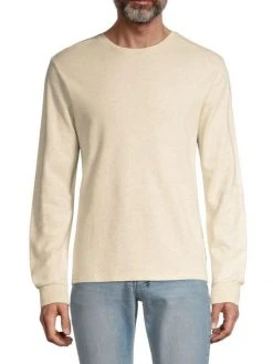 Frame Long-Sleeve Cotton Crewneck Shirt For Men -Frame Sales Store unnamed file 36