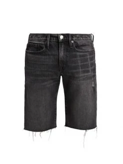 Frame L'Homme Cut-Off Denim Shorts For Men
