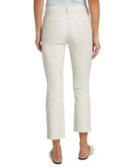 Frame Le Crop Leather Flared Leg Pants -Frame Sales Store unnamed file 389