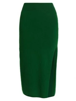 Frame Cashmere Blend Pencil Skirt Jet Stream -Frame Sales Store unnamed file 395