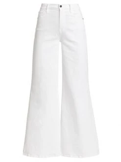 Frame Le Palazzo Stretch Wide-Leg Flare Jeans