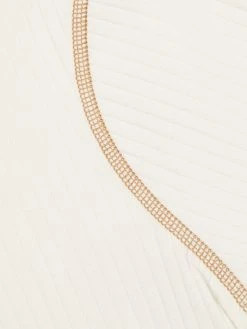 Frame Contrast Stitch Rib-Knit T-Shirt -Frame Sales Store unnamed file 437