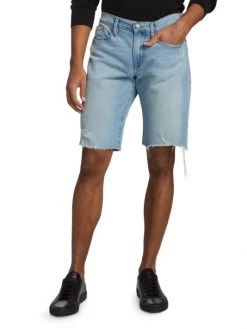 Frame L'Homme Five-Pocket Relaxed Denim Shorts For Men -Frame Sales Store unnamed file 468