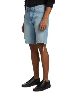 Frame L'Homme Five-Pocket Relaxed Denim Shorts For Men -Frame Sales Store unnamed file 469