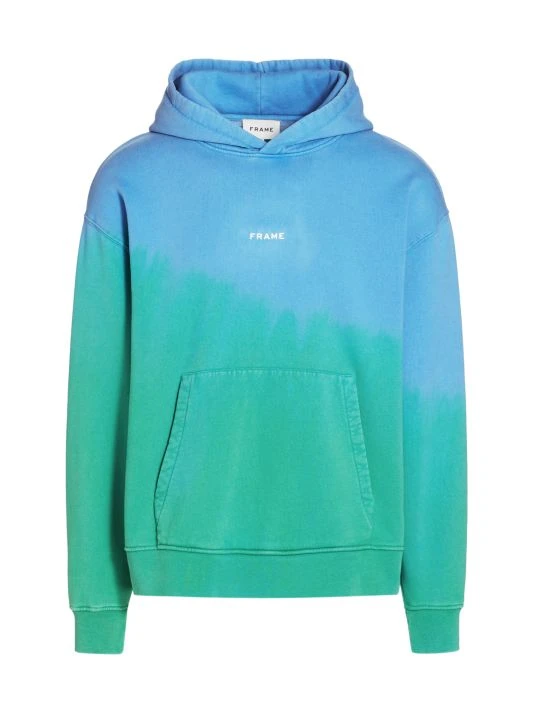 Frame Dip-Dye Print Hoodie Sweatshirt For Men 3 Frame Dip-Dye Print Hoodie Sweatshirt For Men
