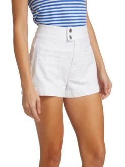 Frame Le Hardy High-Rise Denim Shorts -Frame Sales Store unnamed file 575