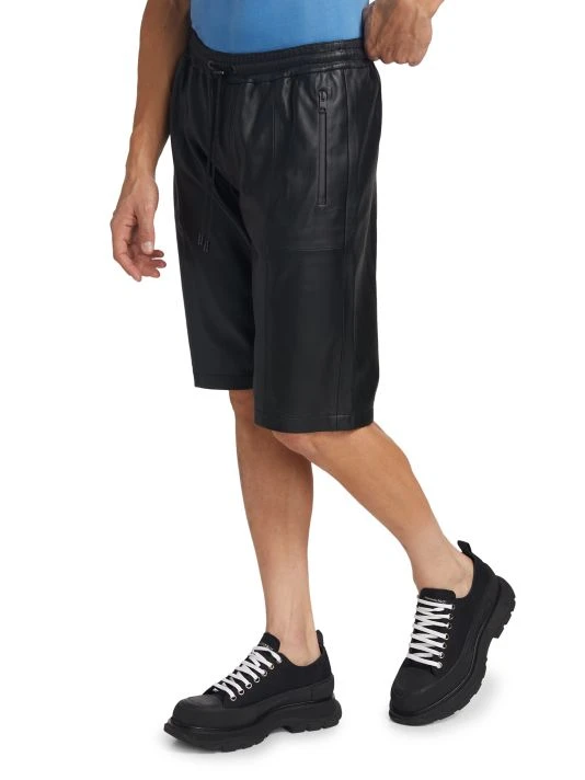 Frame Bonded Leather Shorts For Men 6 Frame Bonded Leather Shorts For Men - Image 4