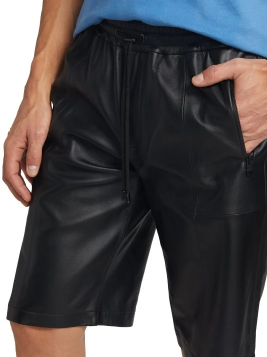 Frame Bonded Leather Shorts For Men 8 Frame Bonded Leather Shorts For Men - Image 6
