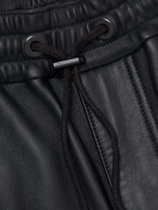 Frame Bonded Leather Shorts For Men 9 Frame Bonded Leather Shorts For Men - Image 7