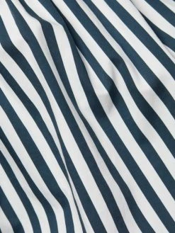 Frame Striped Puff-Sleeve Midi-Dress -Frame Sales Store unnamed file 645