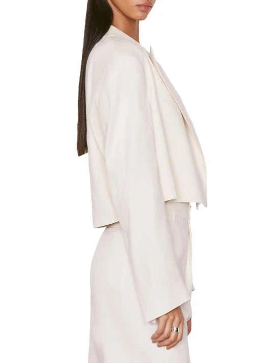Frame Clean Cropped Blazer 6 Frame Clean Cropped Blazer - Image 4