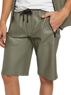 Frame Drawstring Leather Shorts For Men -Frame Sales Store unnamed file 686