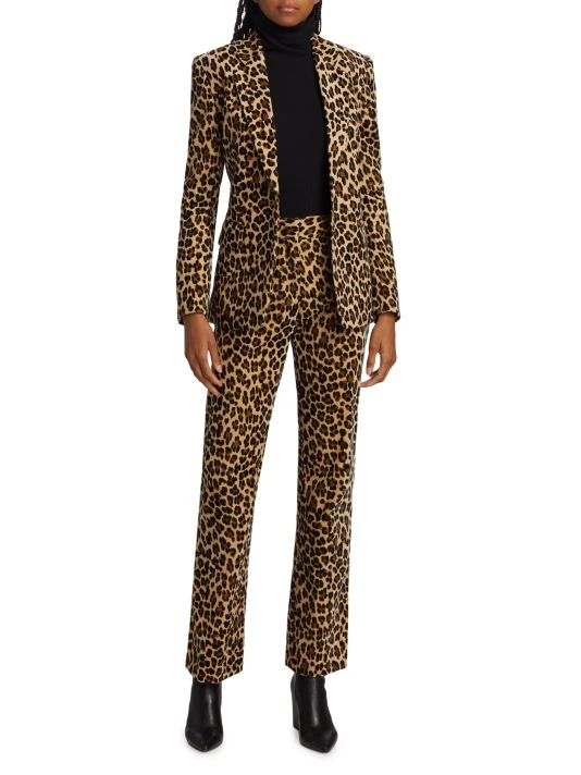 Frame Mini Boot Cheetah-Print Trousers 4 Frame Mini Boot Cheetah-Print Trousers - Image 2