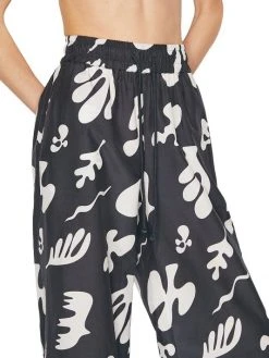 Frame Printed Drawstring Lounge Pants -Frame Sales Store unnamed file 773