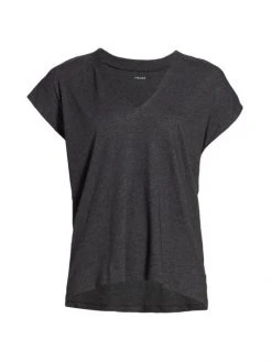 Frame Le Mid Rise Cotton T-Shirt