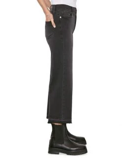 Frame Ali Mid-Rise Cropped Wide-Leg Released Hem Jeans -Frame Sales Store unnamed file 812