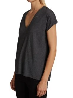 Frame Le Mid Rise Cotton T-Shirt -Frame Sales Store unnamed file 83