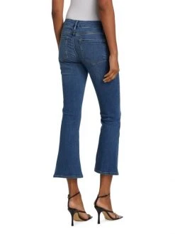 Frame Le Crop Mini Boot High-Rise Stretch Boot-Cut Jeans 13 Frame Le Crop Mini Boot High-Rise Stretch Boot-Cut Jeans -Frame Sales Store unnamed file 835