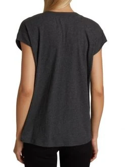 Frame Le Mid Rise Cotton T-Shirt -Frame Sales Store unnamed file 84