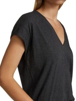 Frame Le Mid Rise Cotton T-Shirt -Frame Sales Store unnamed file 85