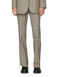 Frame Mini Checkered Boot-Cut Trousers -Frame Sales Store unnamed file 850