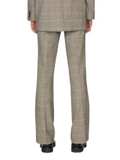 Frame Mini Checkered Boot-Cut Trousers -Frame Sales Store unnamed file 852