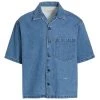Frame Silk Short-Sleeve Denim Shirt For Men -Frame Sales Store unnamed file 886