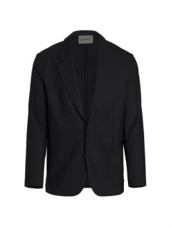 Frame Unstructured Wool Blazer For Men
