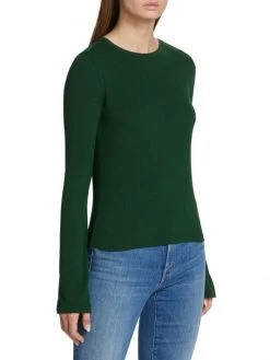 Frame Rib-Knit Pullover Top -Frame Sales Store unnamed file 984